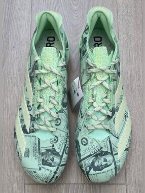 Adidas Adizero Electric 2 Currency Football Cleats JQ3980 Mens 12.5 NWT MSRP$140